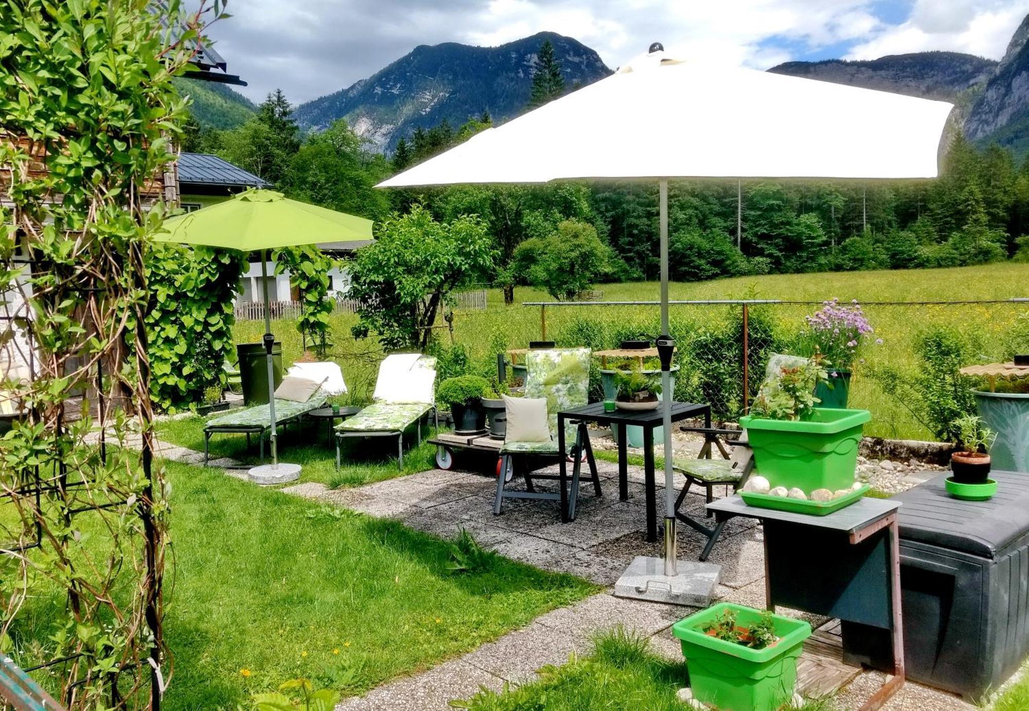 オーバートラウンHaus Alpenblickアパートメント エクステリア 写真